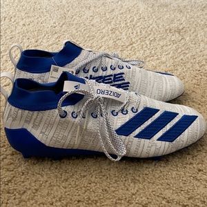 Adizero 8.0 collegiate royal cleats